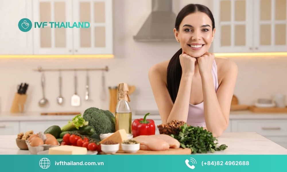 Lời khuyên dinh dưỡng cho người chuẩn bị IVF hoặc đang điều trị hiếm muộn