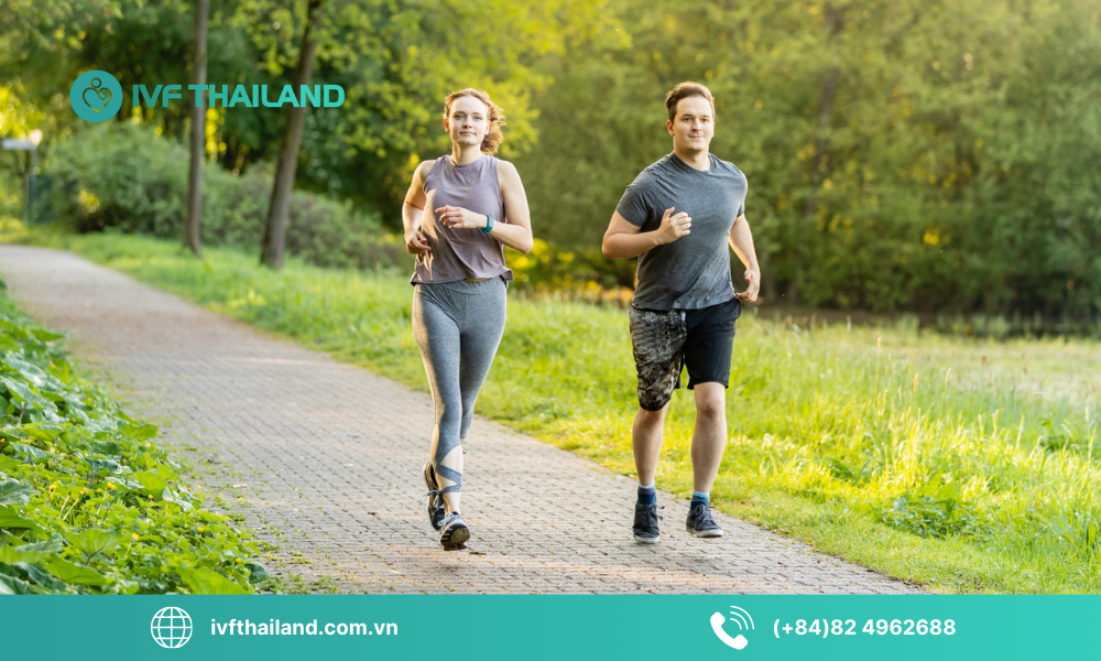 Nên tập luyện thế nào để không ảnh hưởng đến khả năng thụ thai?