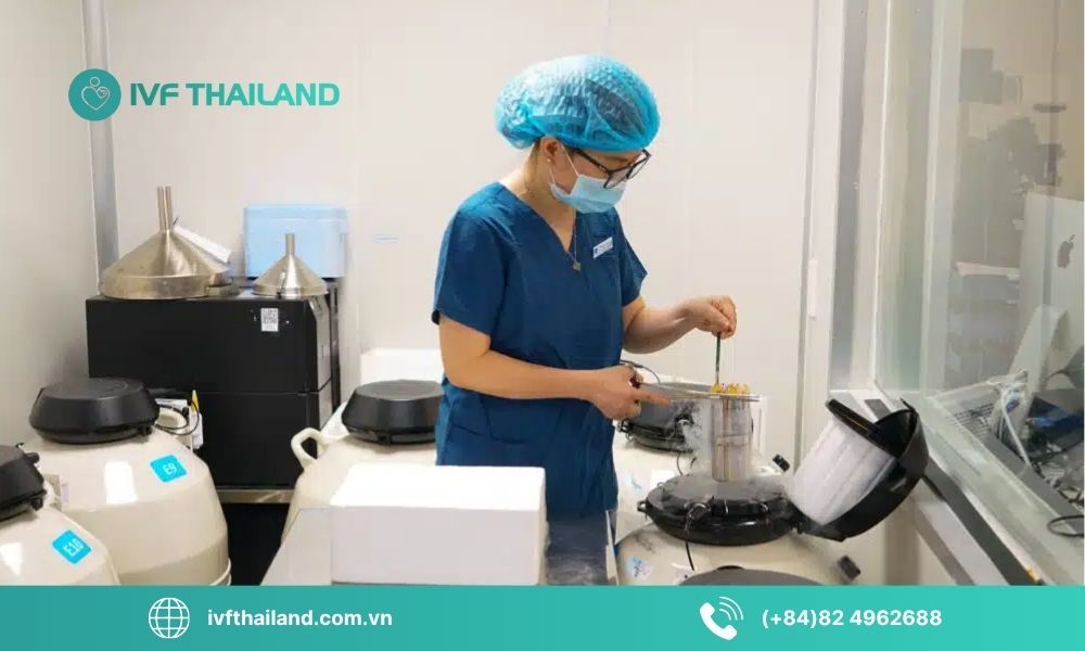 Quy trình trữ đông trứng tại Thái Lan